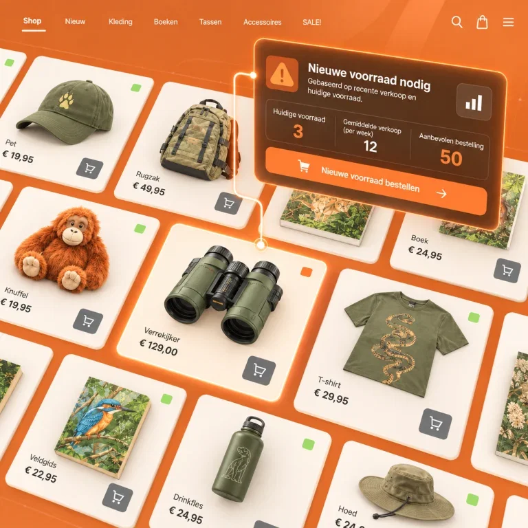 Voorbeeld van webshops & e-commerce door Day Six